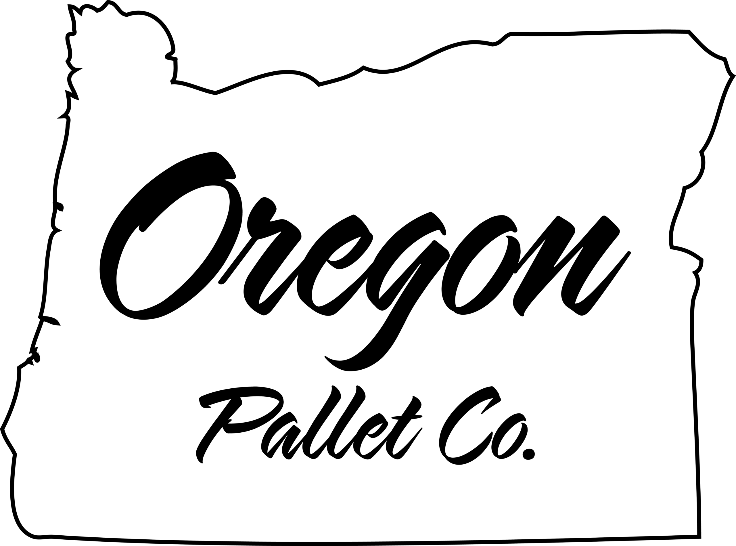 Oregon Pallet Company Logo